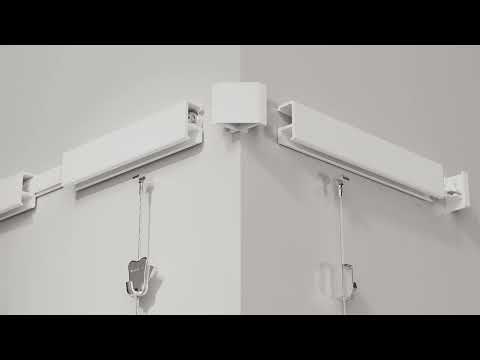 STAS Minirail - Flexibles Bilderaufhängesystem für individuelle Gestaltung.