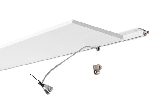 STAS Multirail Flat Blanc 200cm - (Installationskit enthalten)