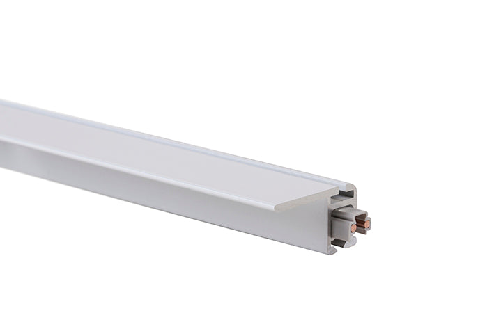 STAS Multirail Flat Blanc 200cm - (Installationskit enthalten)