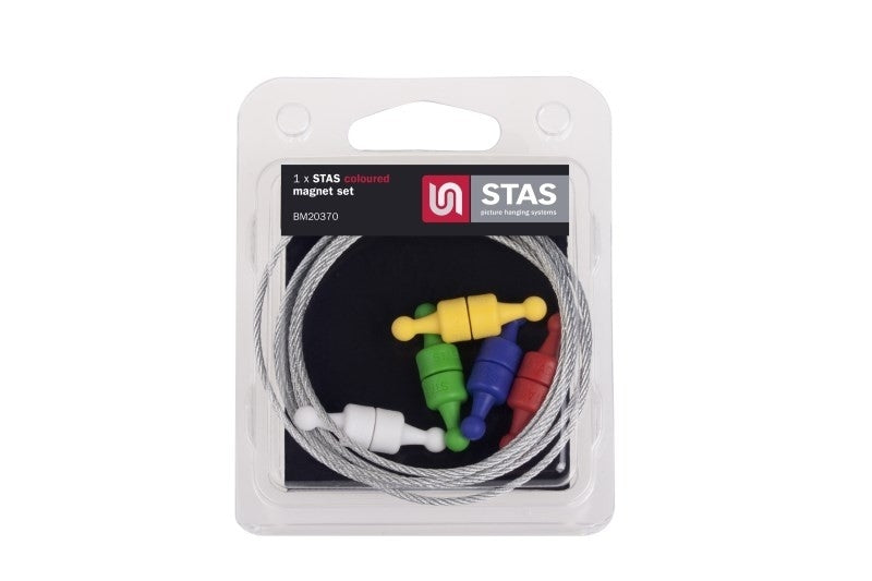 STAS Magnet Set: Setzen Sie Bilder einfach mit Magneten in Szene!