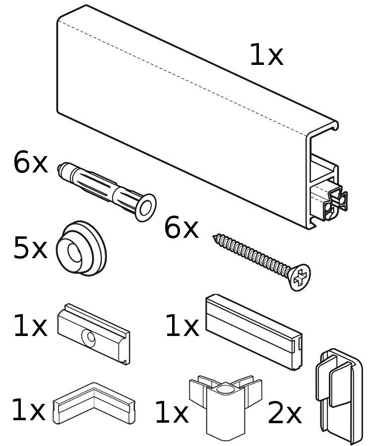 STAS multirail - Set de base -  Starter Kit
