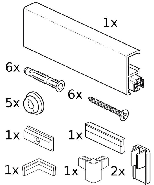 STAS multirail - Set de base -  Starter Kit