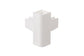 Multirail - Raccord d’angle. Blanc